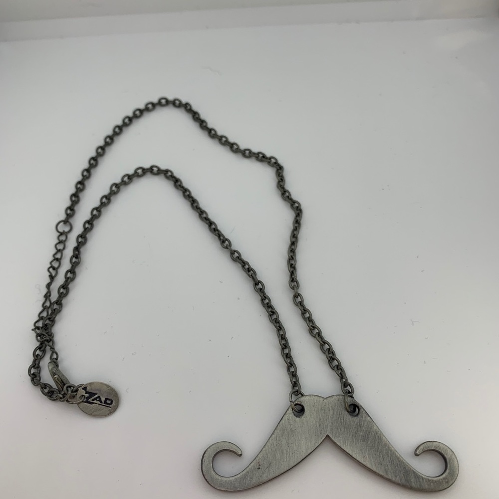 Mustache necklace